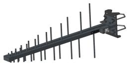 AD-22/E-50300 Log-periodic LPDA antenna for 500 - 3000 MHz
